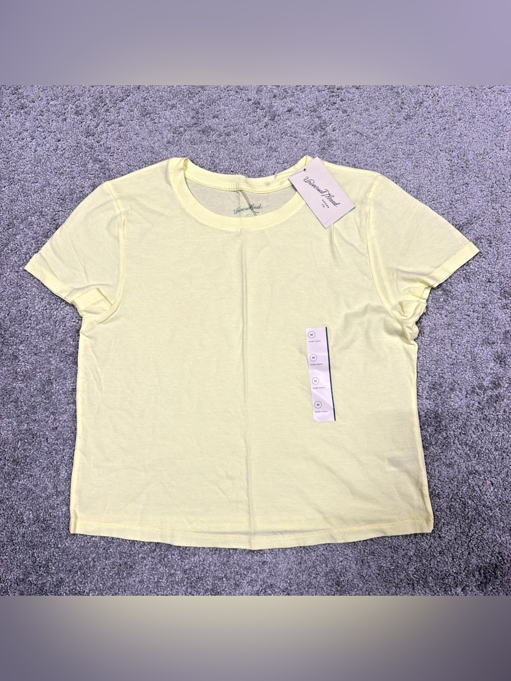 2 pcs Universal Thread Kid’s Girls T-Shirt Sz Medium Short Sleeve Sun Yellow